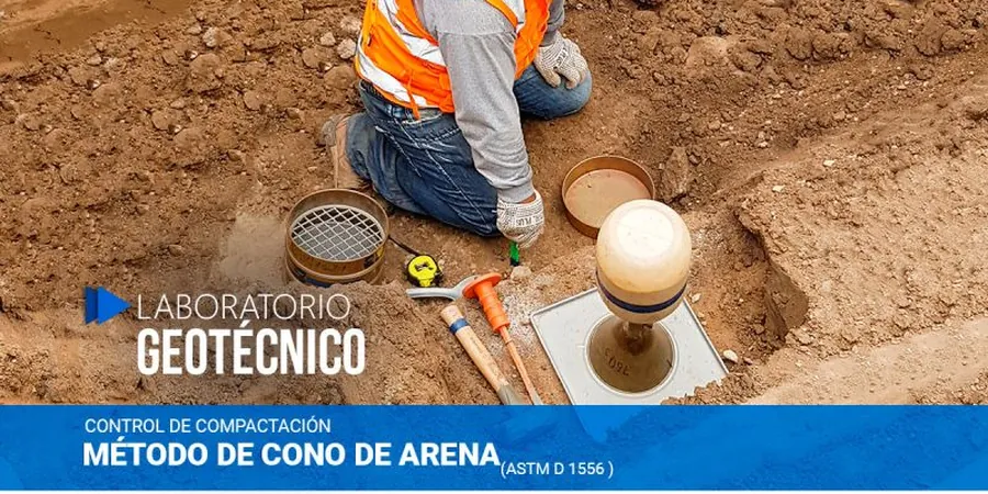 Densidad de Campo con Cono de Arena en Concepción: Control de Compactación Confiable